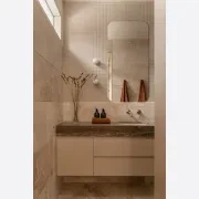 Titanium Vein Cut Travertine Benchtop gallery detail image