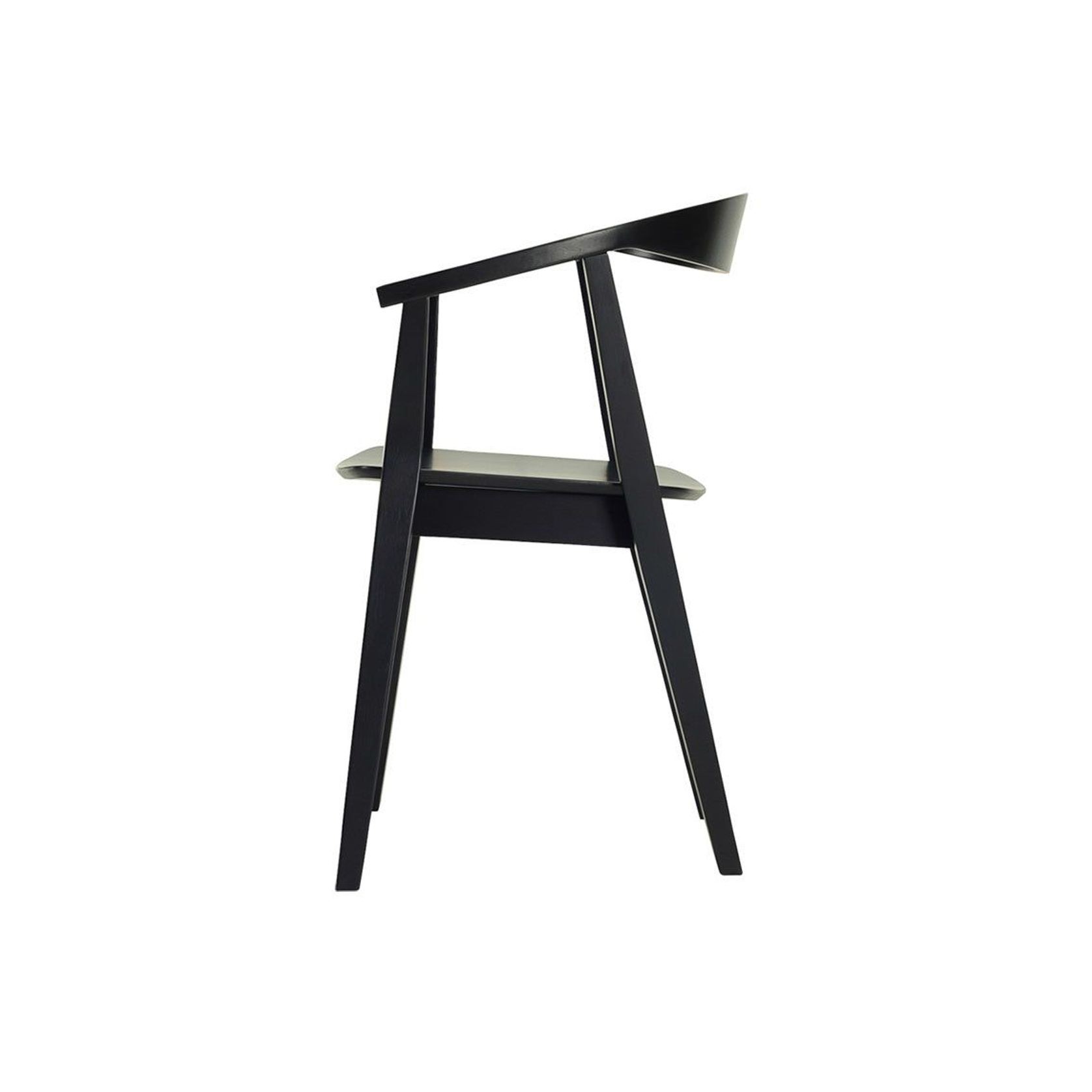 GRETA Dining Chair - Black gallery detail image