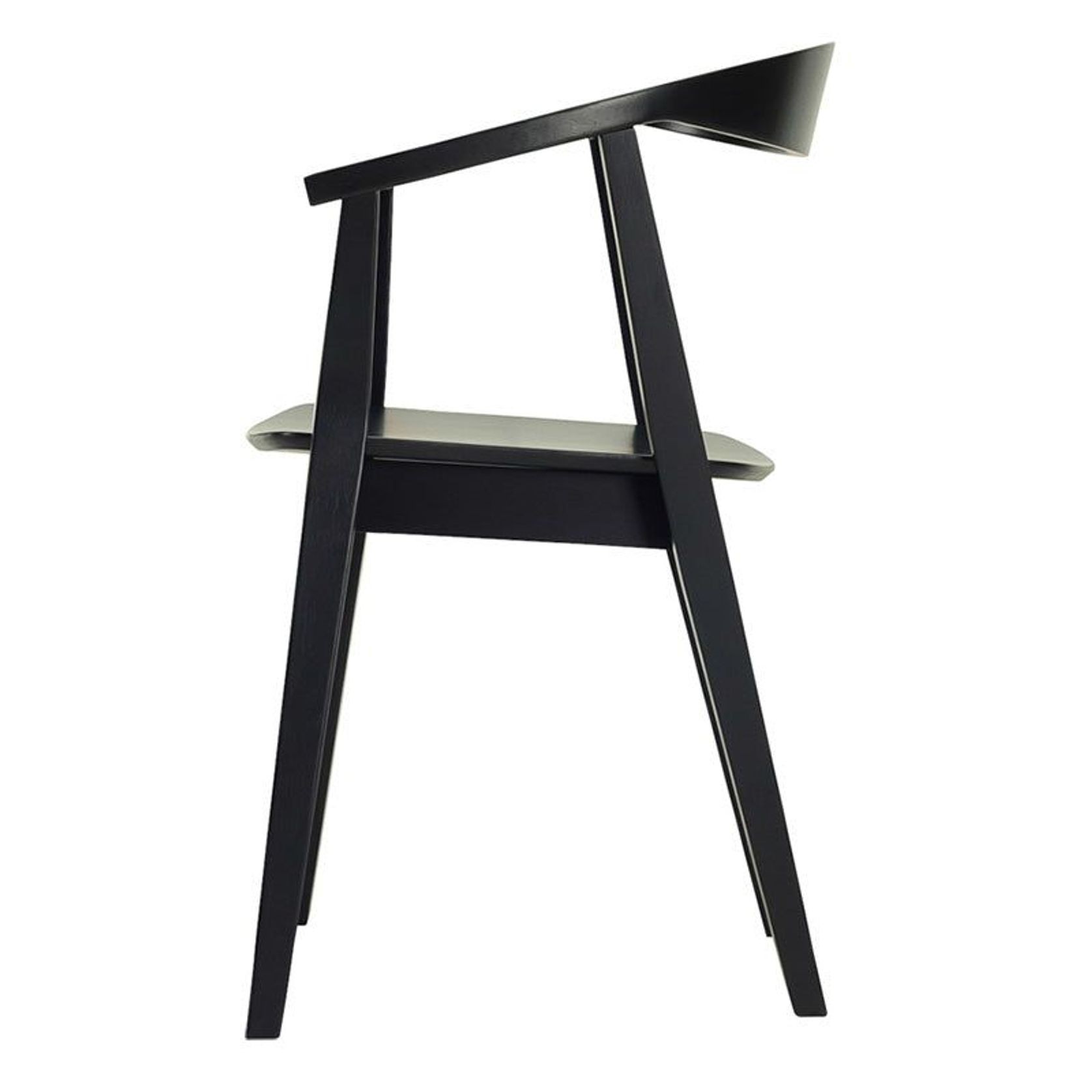 GRETA Dining Chair - Black gallery detail image