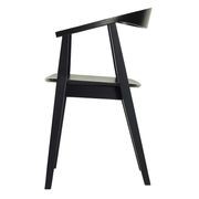 GRETA Dining Chair - Black gallery detail image