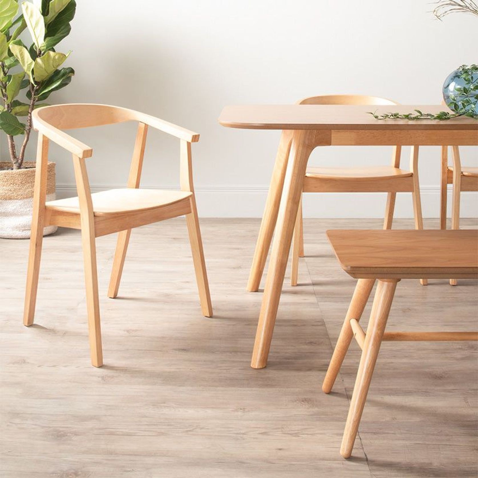 GRETA Dining Chair - Natural gallery detail image