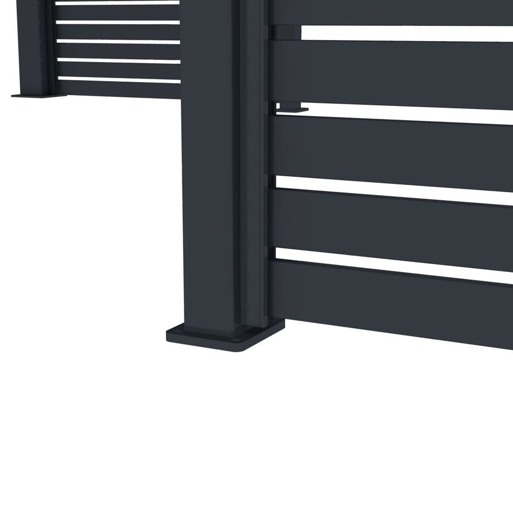 Waihi&Hahei Pergola Slatted Privacy Wall gallery detail image