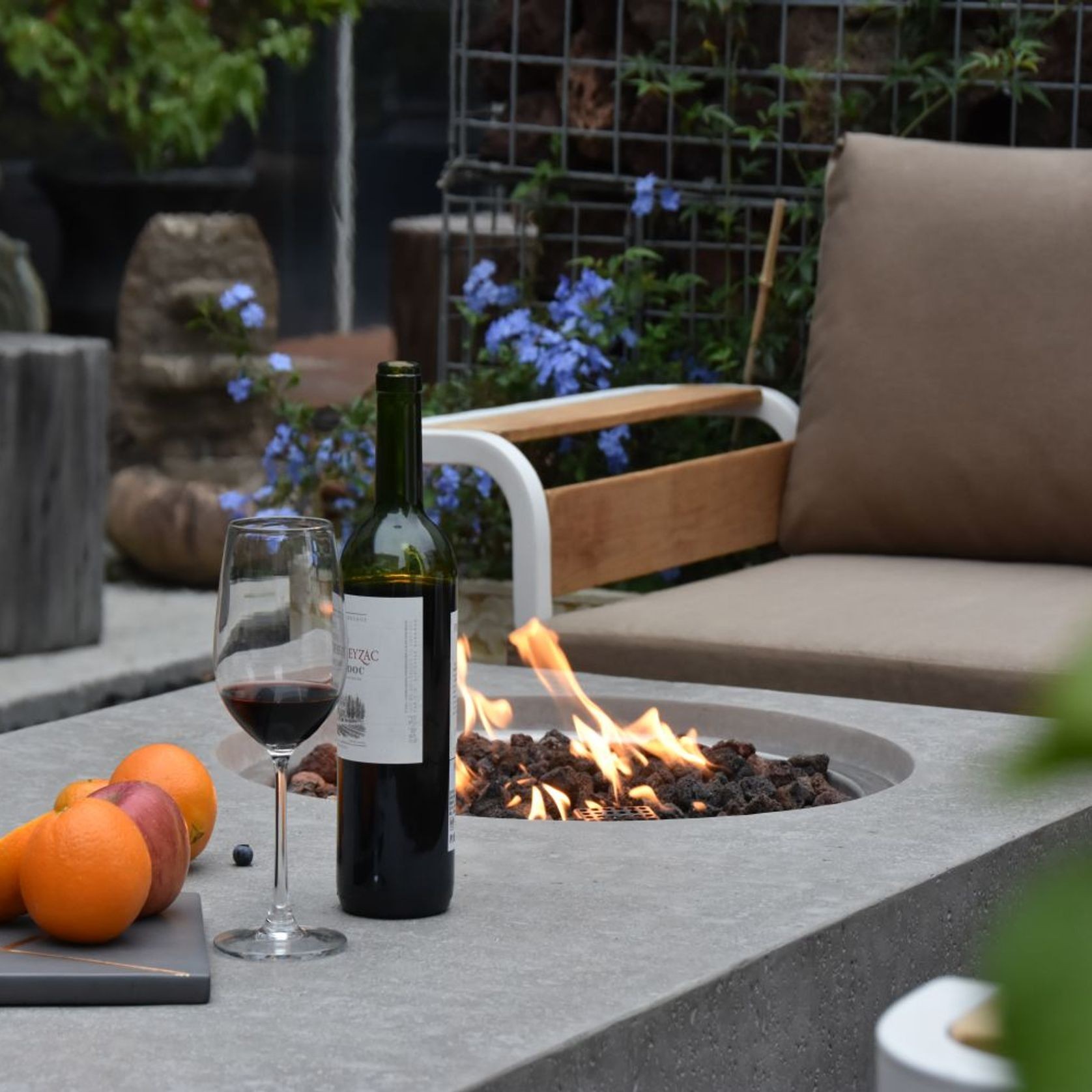 Whakaari Outdoor Gas Fire Pit gallery detail image