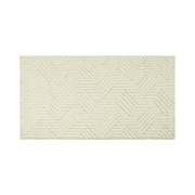 Soren Liv Bower Criss Cross Rug - Ivory | 100% Wool gallery detail image