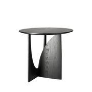 Oak Geometric side table gallery detail image