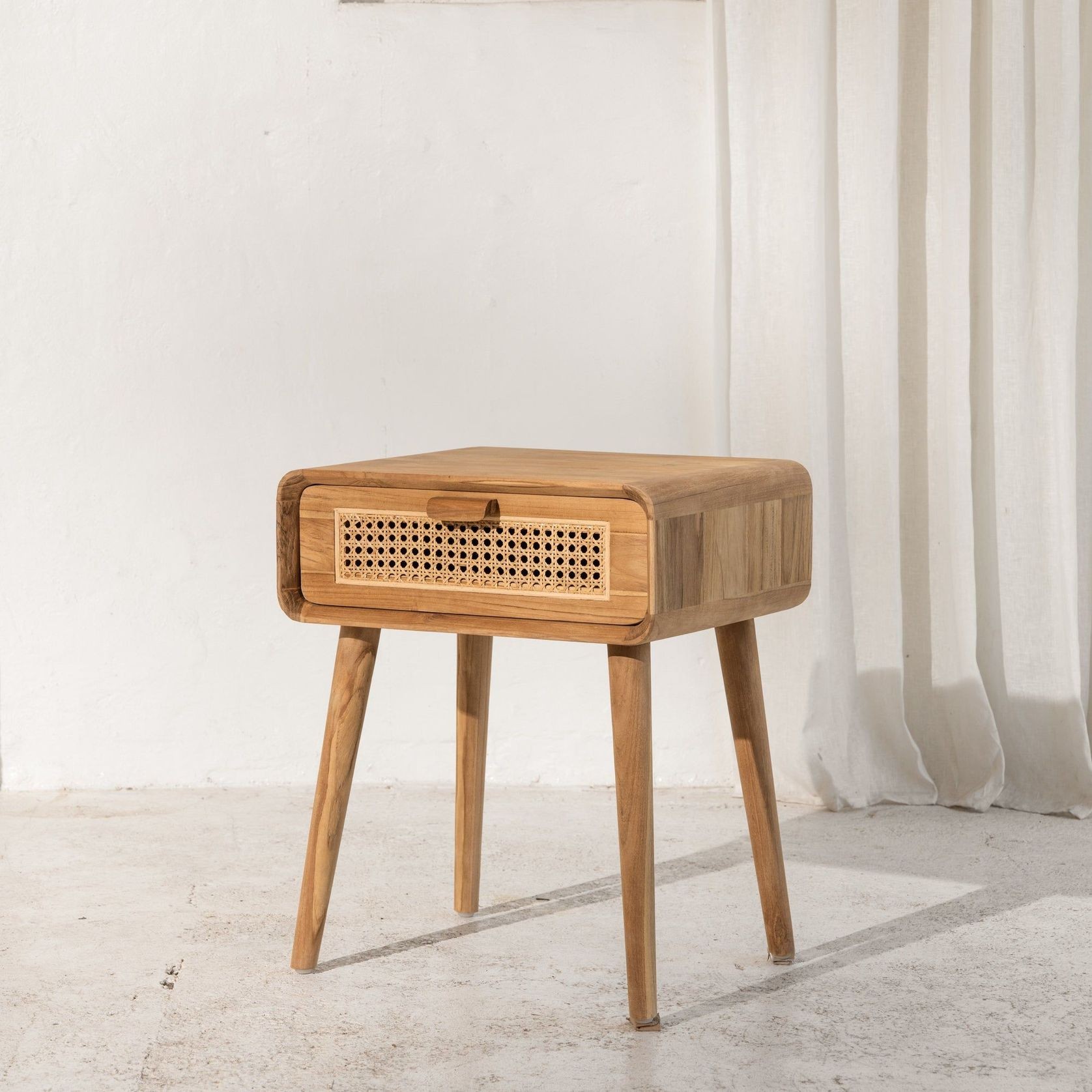 Gil Rattan Bedside Table gallery detail image