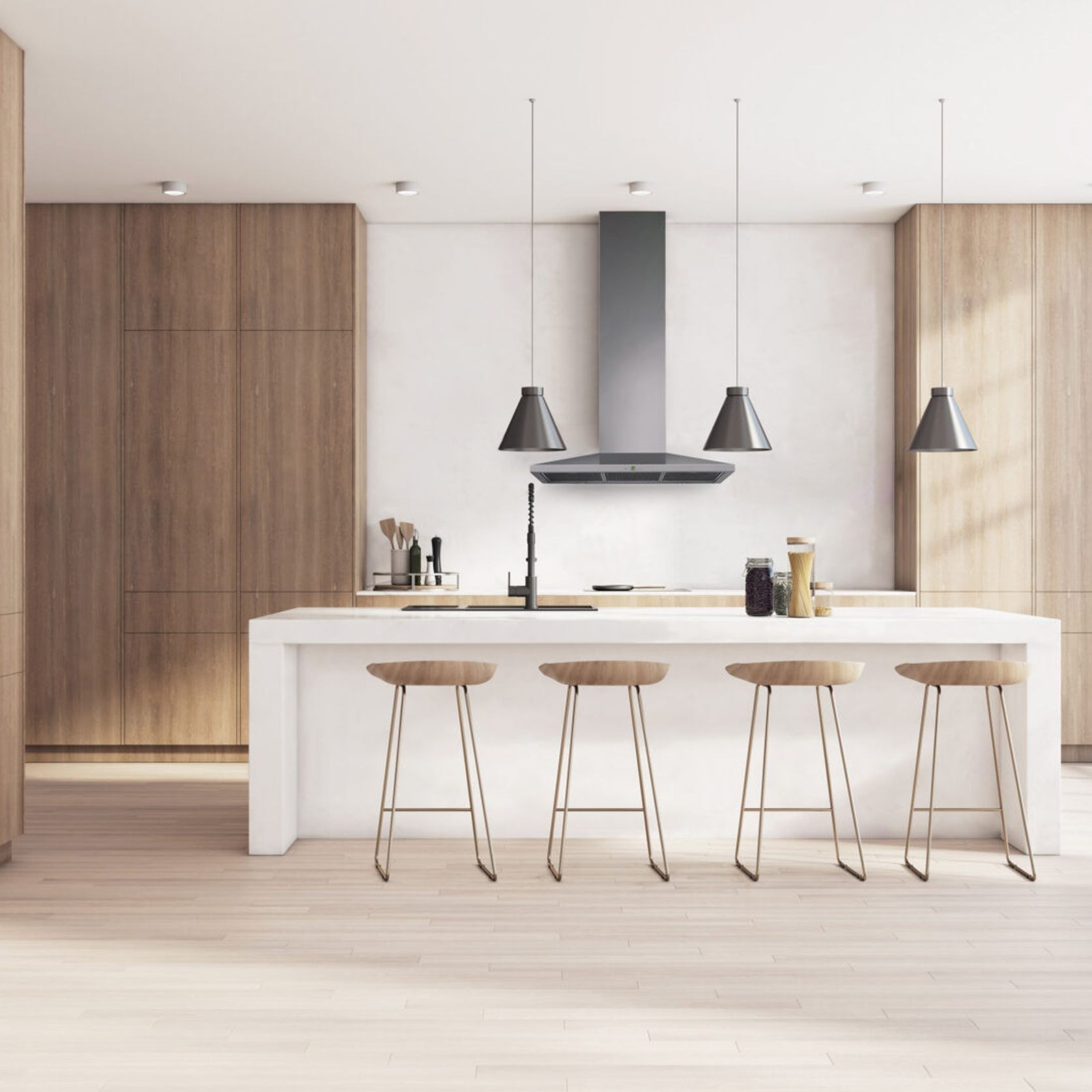 Giulia 900mm Wall Mount Rangehood gallery detail image