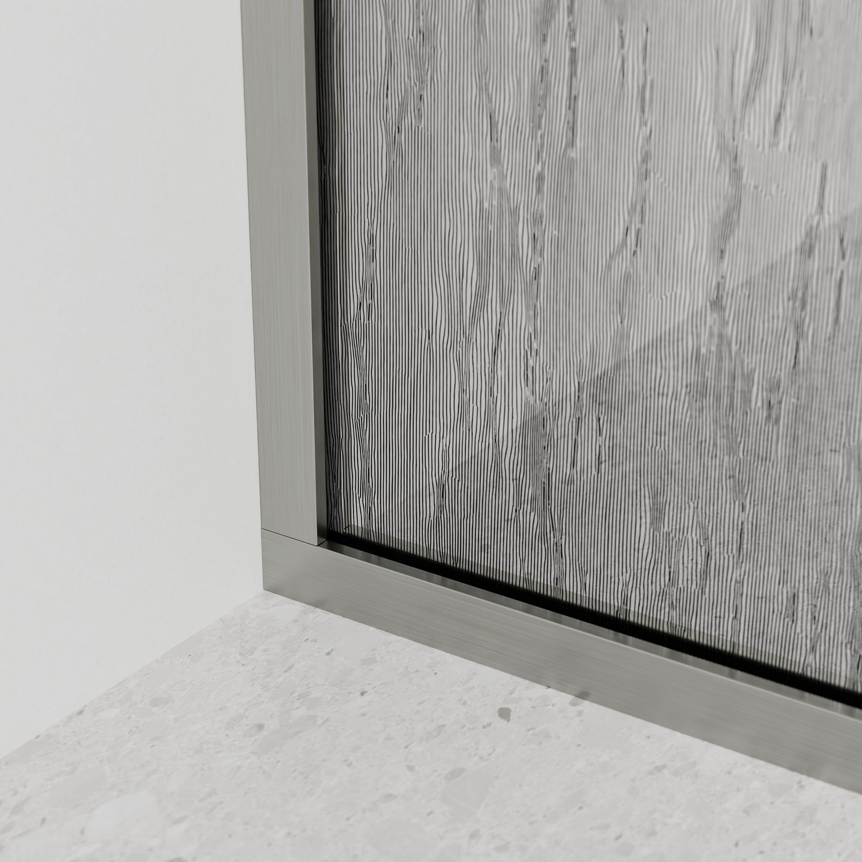 Code Allure Shower Screen Glass Range| 1050mm gallery detail image