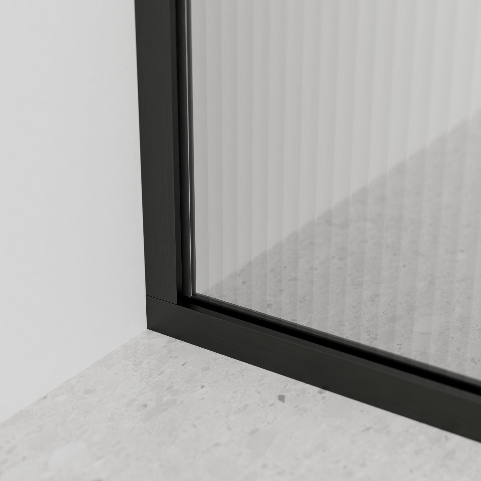 Code Pillar Shower Screen Glass Range | 1050MM gallery detail image