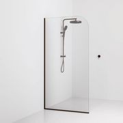Code Pillar Shower Screen Glass Range | 1050MM gallery detail image