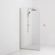 Code Pillar Shower Screen Glass Range | 1050MM gallery detail image