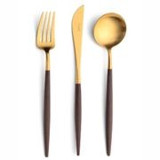 Goa Brown & Matt Gold 24 Piece Set gallery detail image