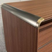 ANDERSON Executive Desk 1.6M Reversible - Australian Gold Oak gallery detail image