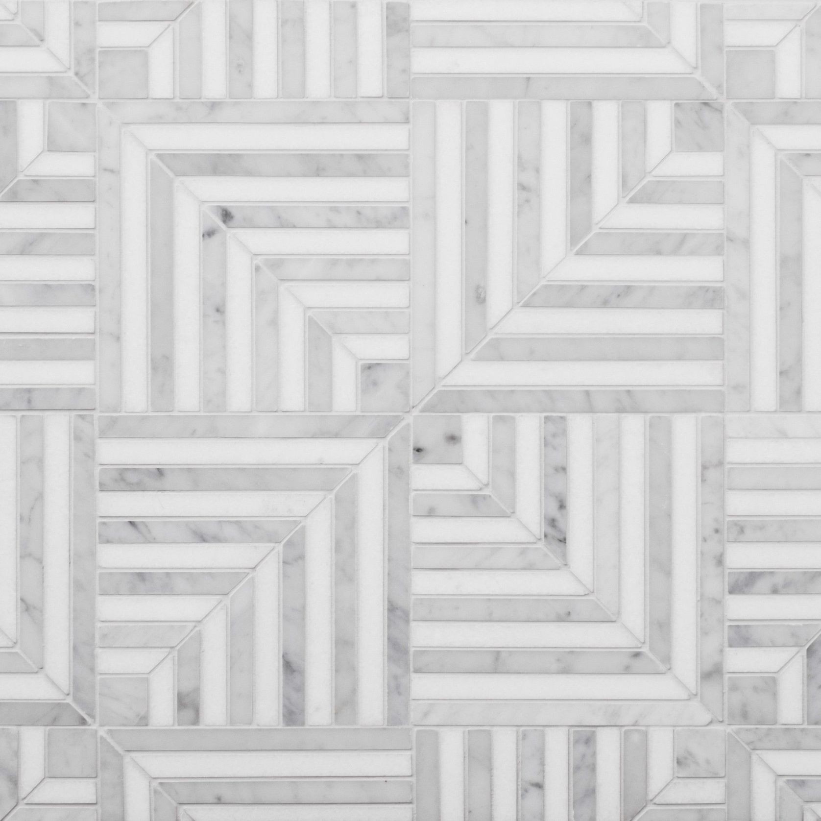 Labyrinth Gravity Carrara & Thassos Marble By Steve Cordony gallery detail image
