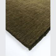Baya Sandringham 100% NZ Wool Floor Runner Rug  - Moss gallery detail image