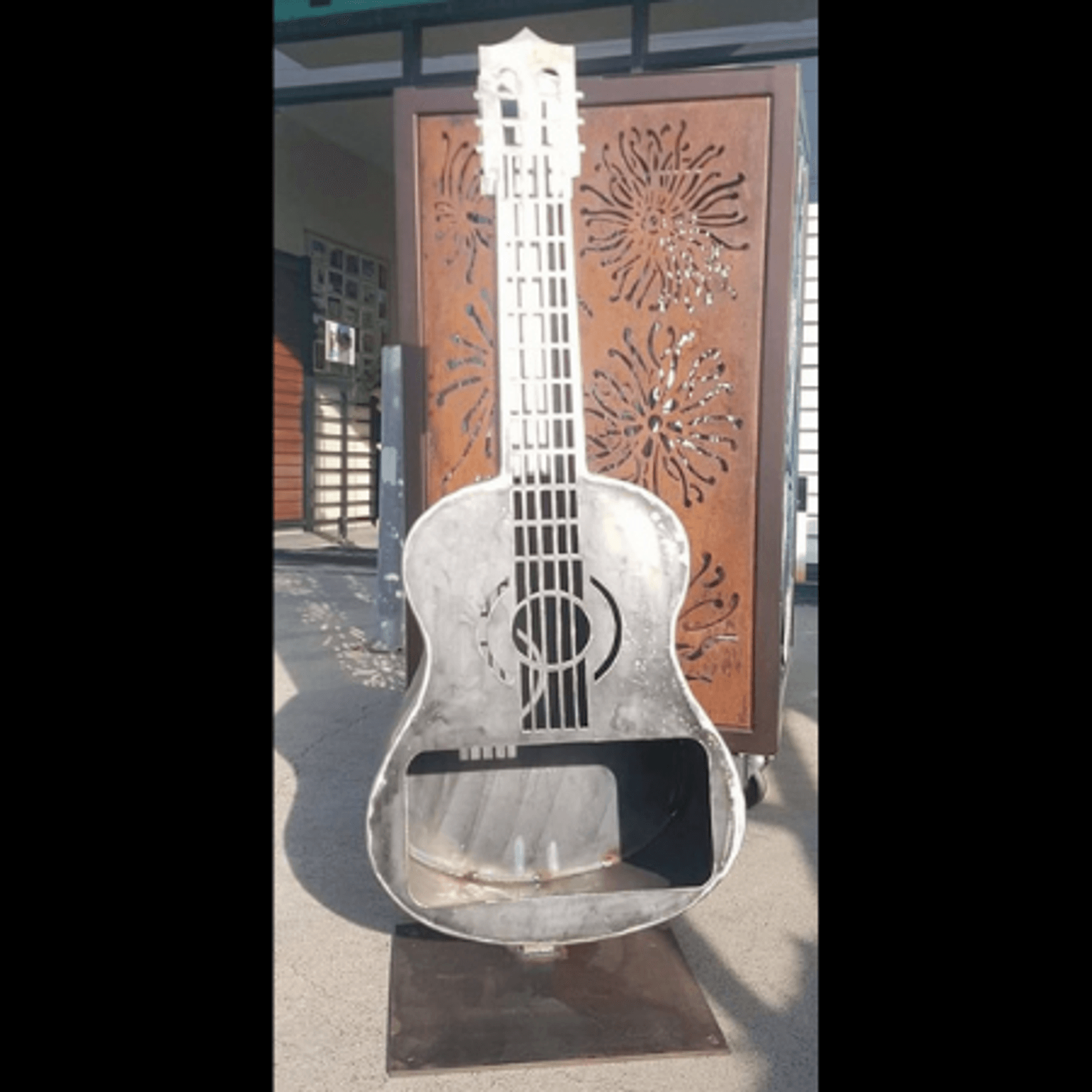 Guitar Fire Pit ArchiPro AU