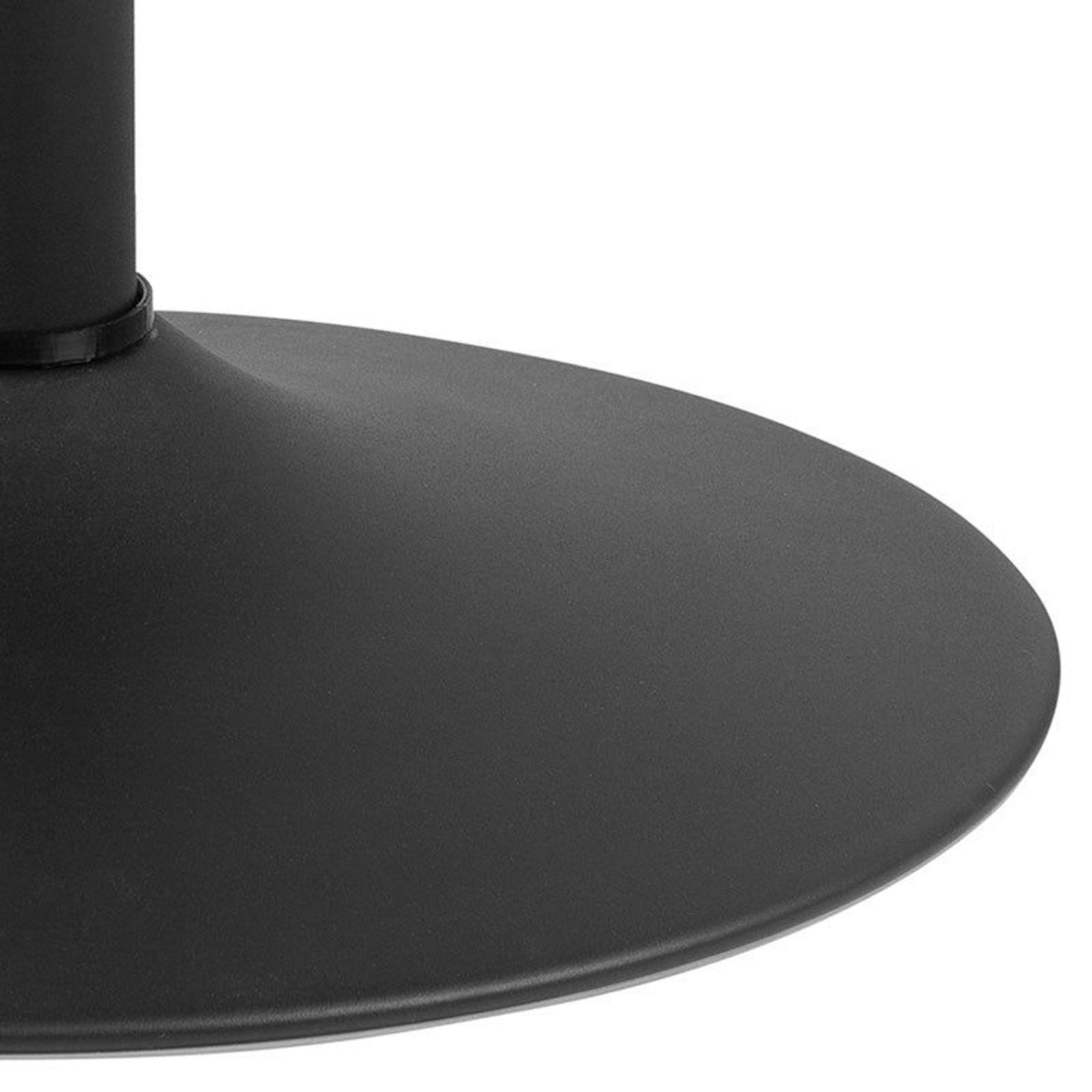 TITAN Round Coffee Table 70cm - Black gallery detail image