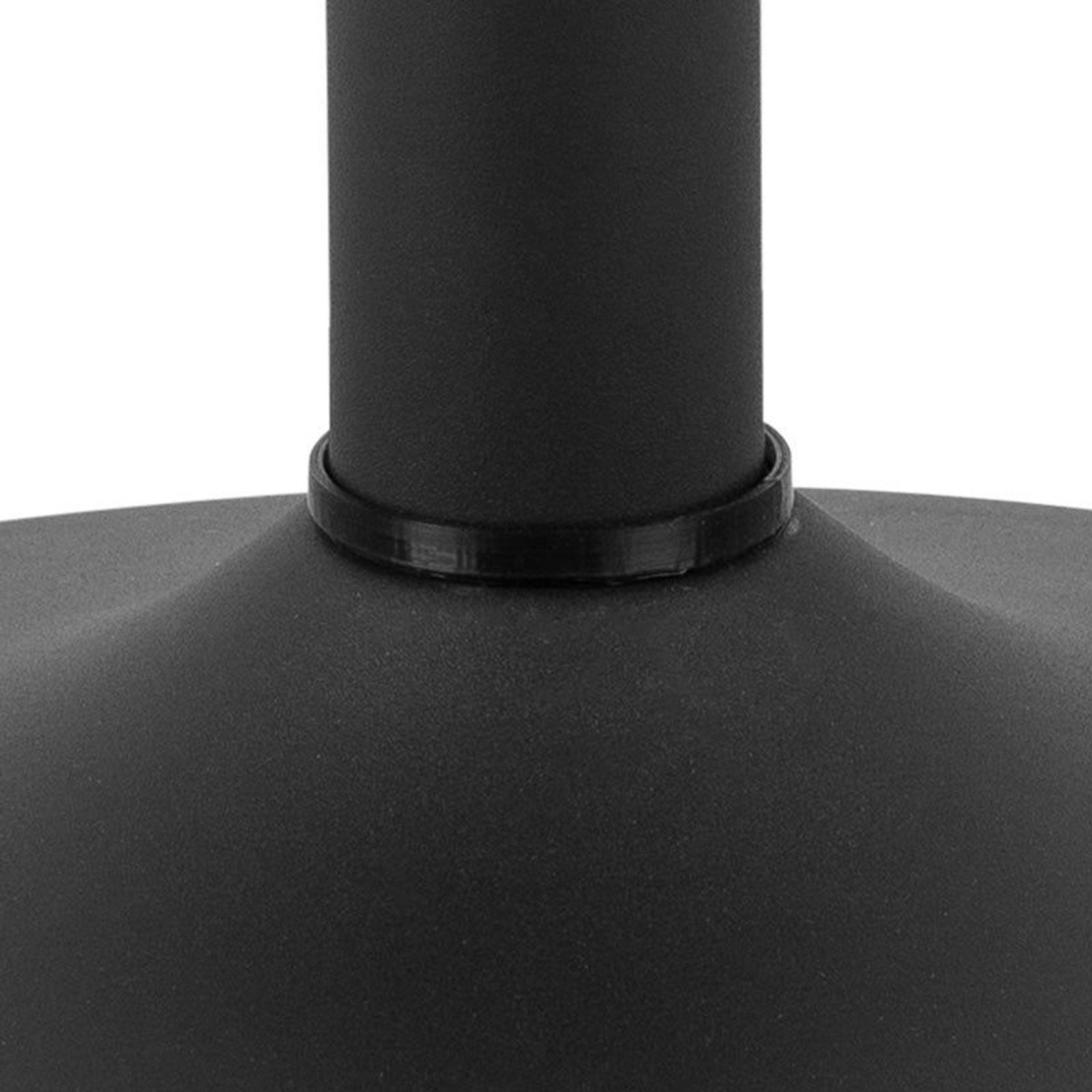TITAN Round Coffee Table 70cm - Black gallery detail image