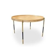 DELTA Round Coffee Table 65cm - Ash gallery detail image