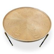 DELTA Round Coffee Table 65cm - Ash gallery detail image
