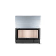Hoxter Heka 110 Single Sided Insert Wood Fireplace gallery detail image