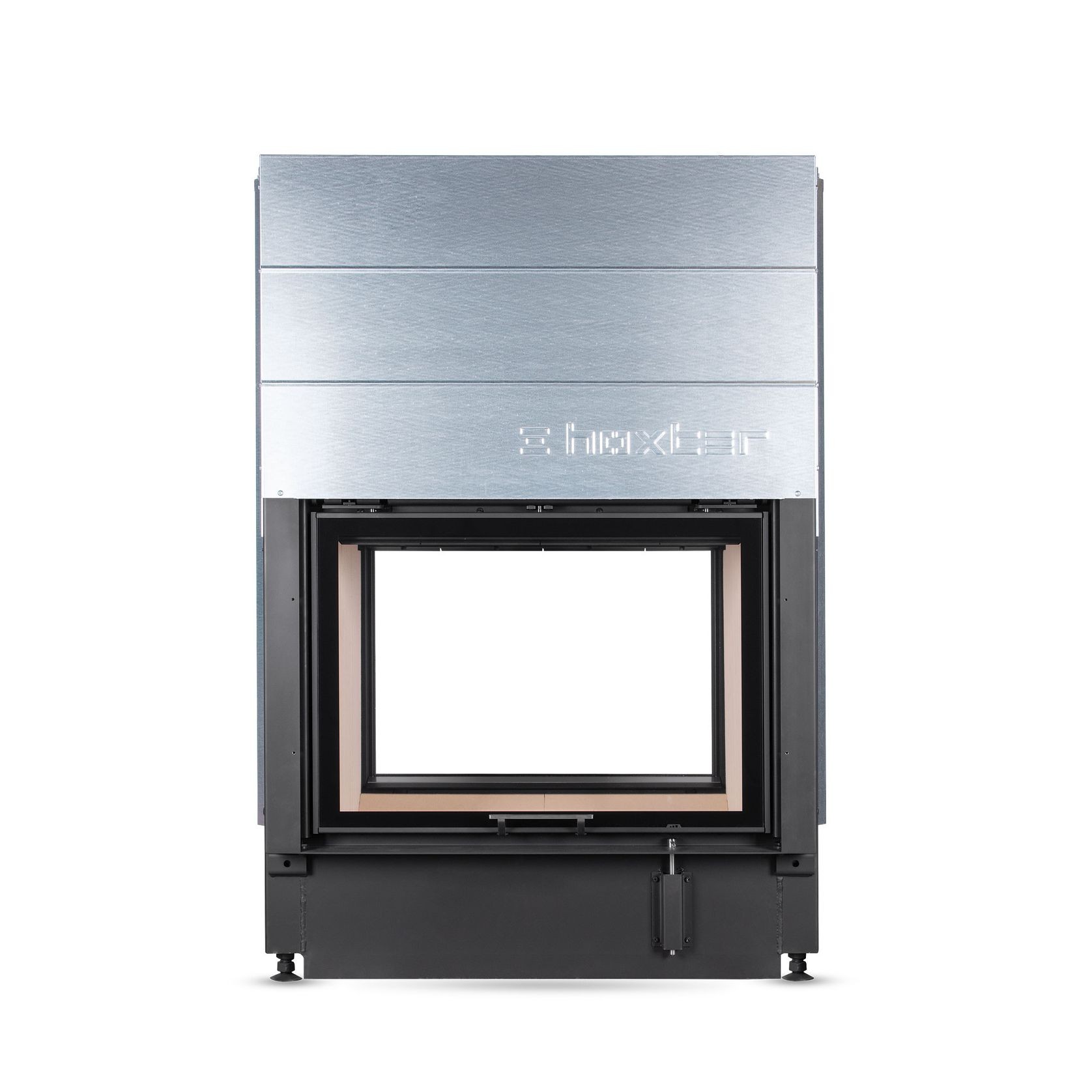 Hoxter Heka 78 Double Sided Insert Wood Fireplace gallery detail image