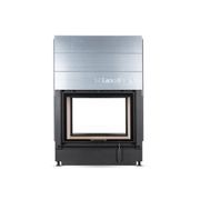 Hoxter Heka 78 Double Sided Insert Wood Fireplace gallery detail image