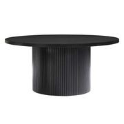 KENZI Coffee Table 80cm - Black gallery detail image