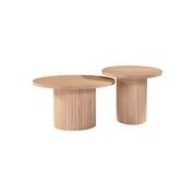 KENZI Coffee Table 80cm - Oak gallery detail image