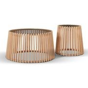 LYNNA Coffee Table  80cm - Oak gallery detail image