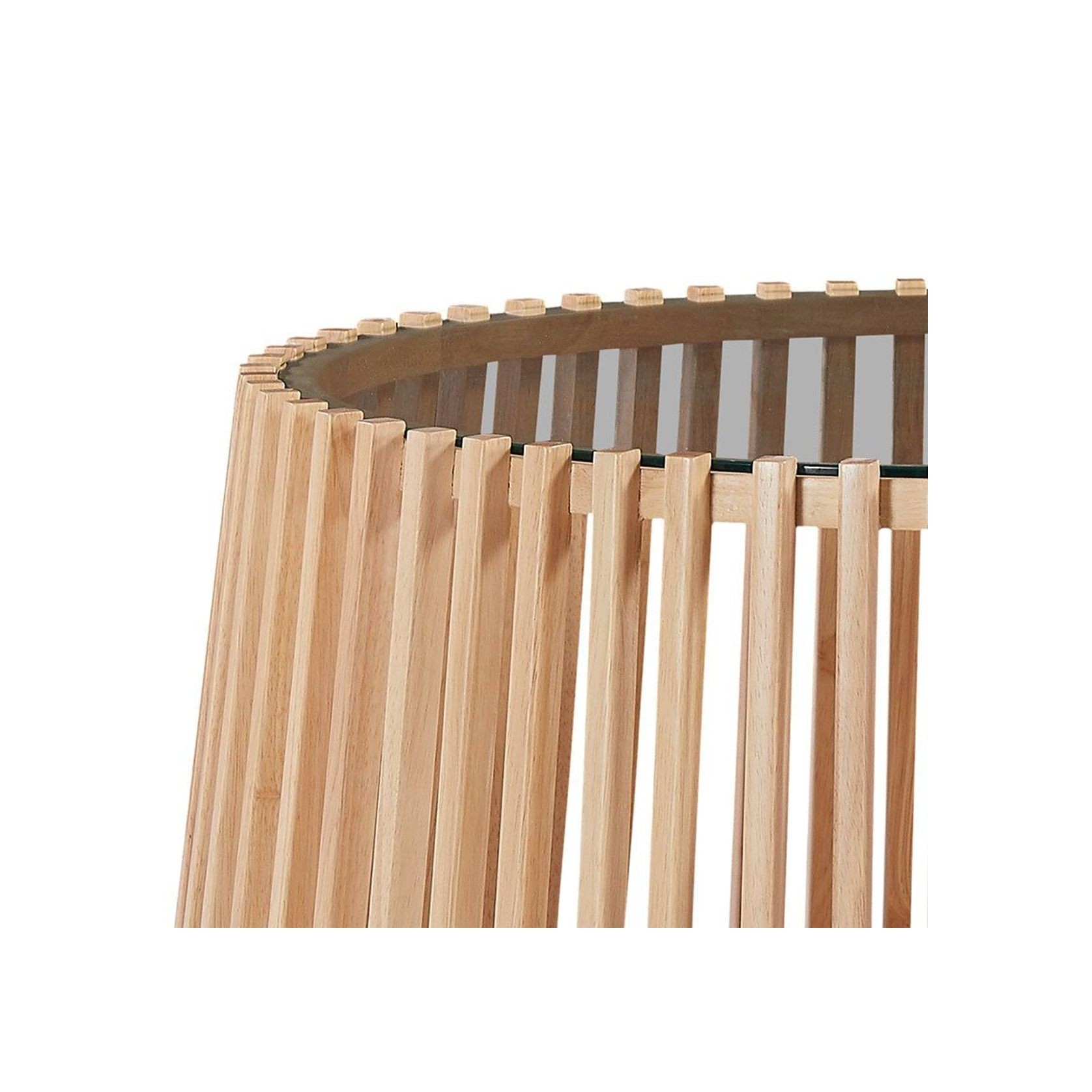 LYNNA Coffee Table 80cm - Oak gallery detail image