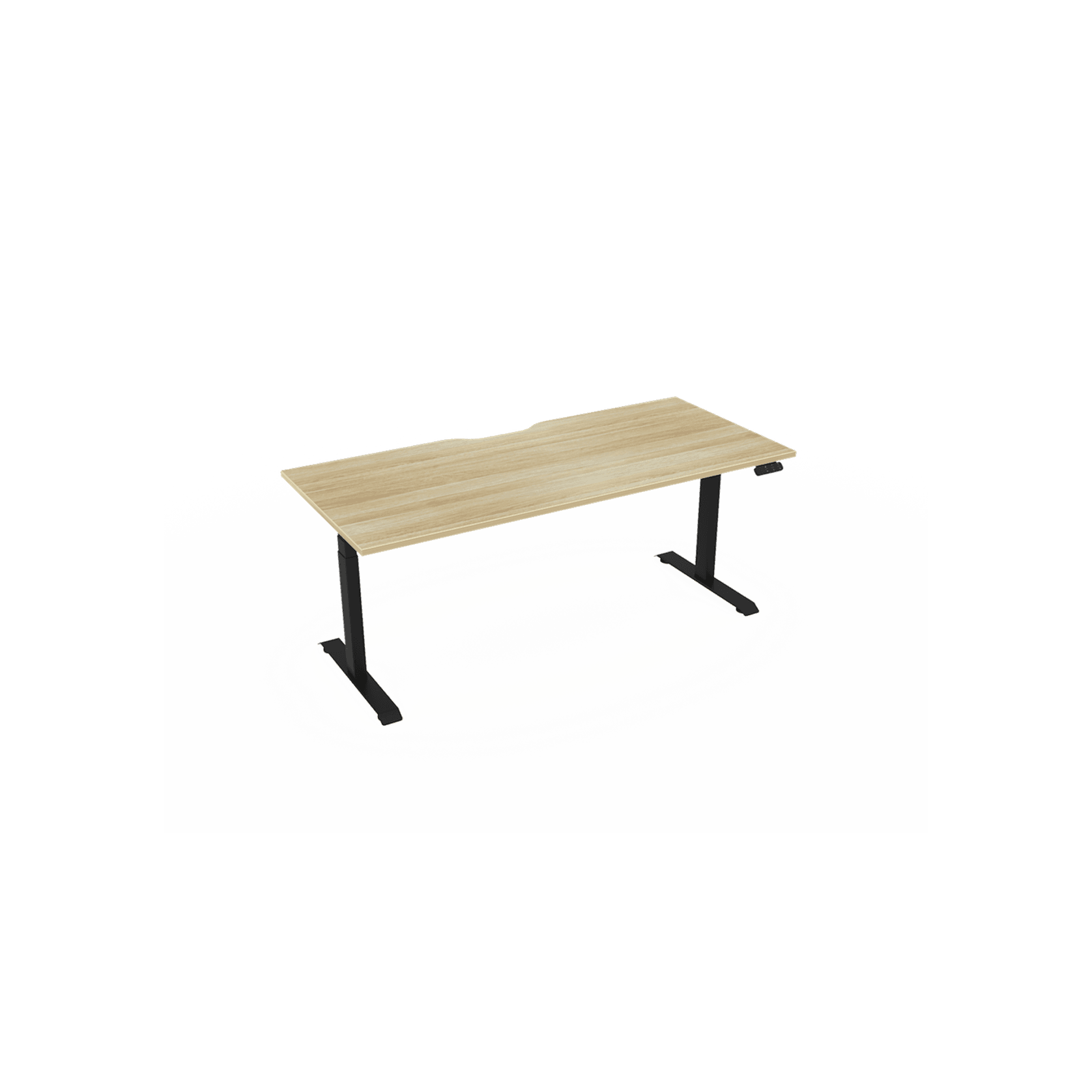 Haven Electric Standing Desk - Rectangular Top gallery detail image