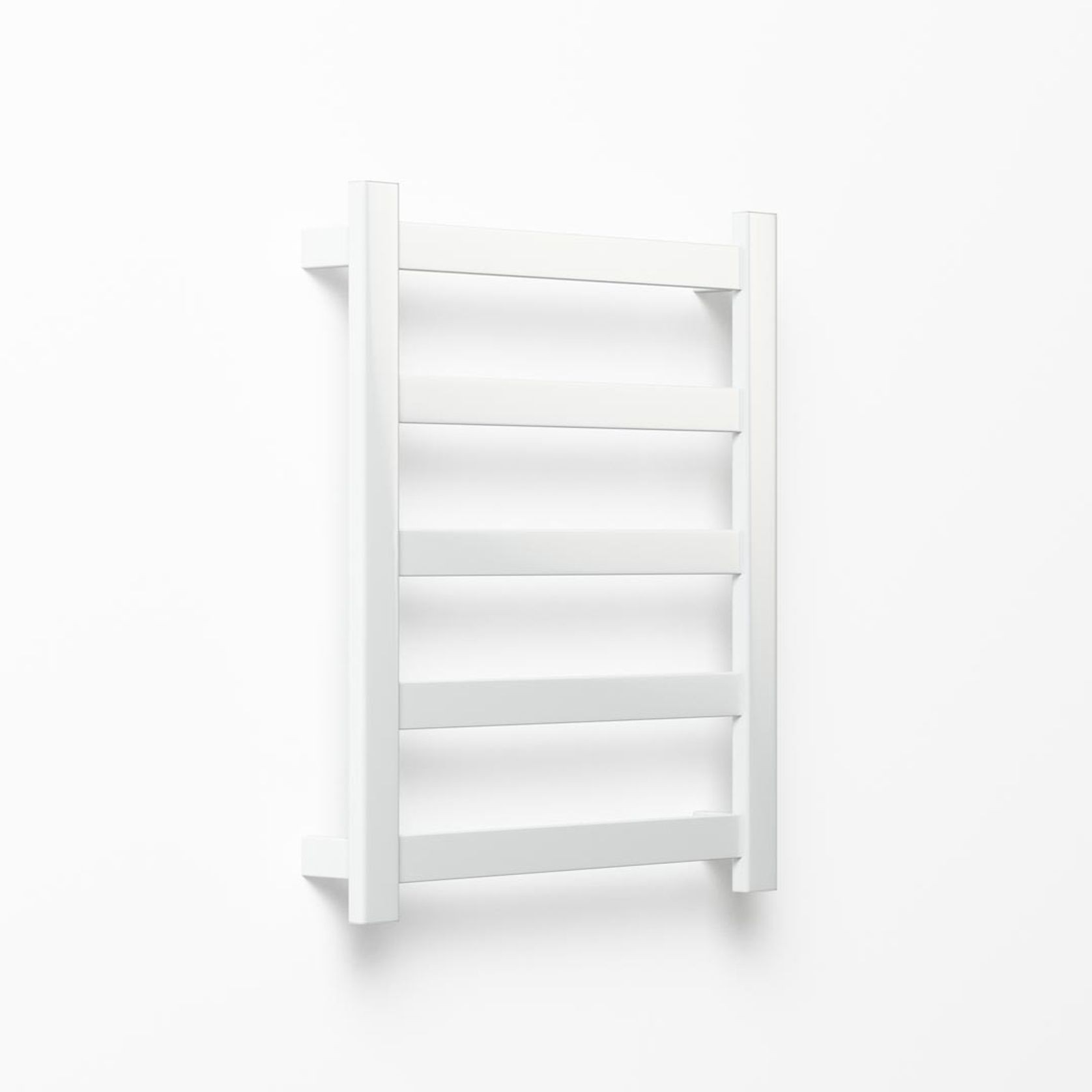 Hybrid Heated Towel Ladder - 72x60cm gallery detail image