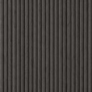 WOODFLEX Flexible Wooden Slat Wall Panel - Black - 2700mm x 600mm - Half Round 27mm gallery detail image