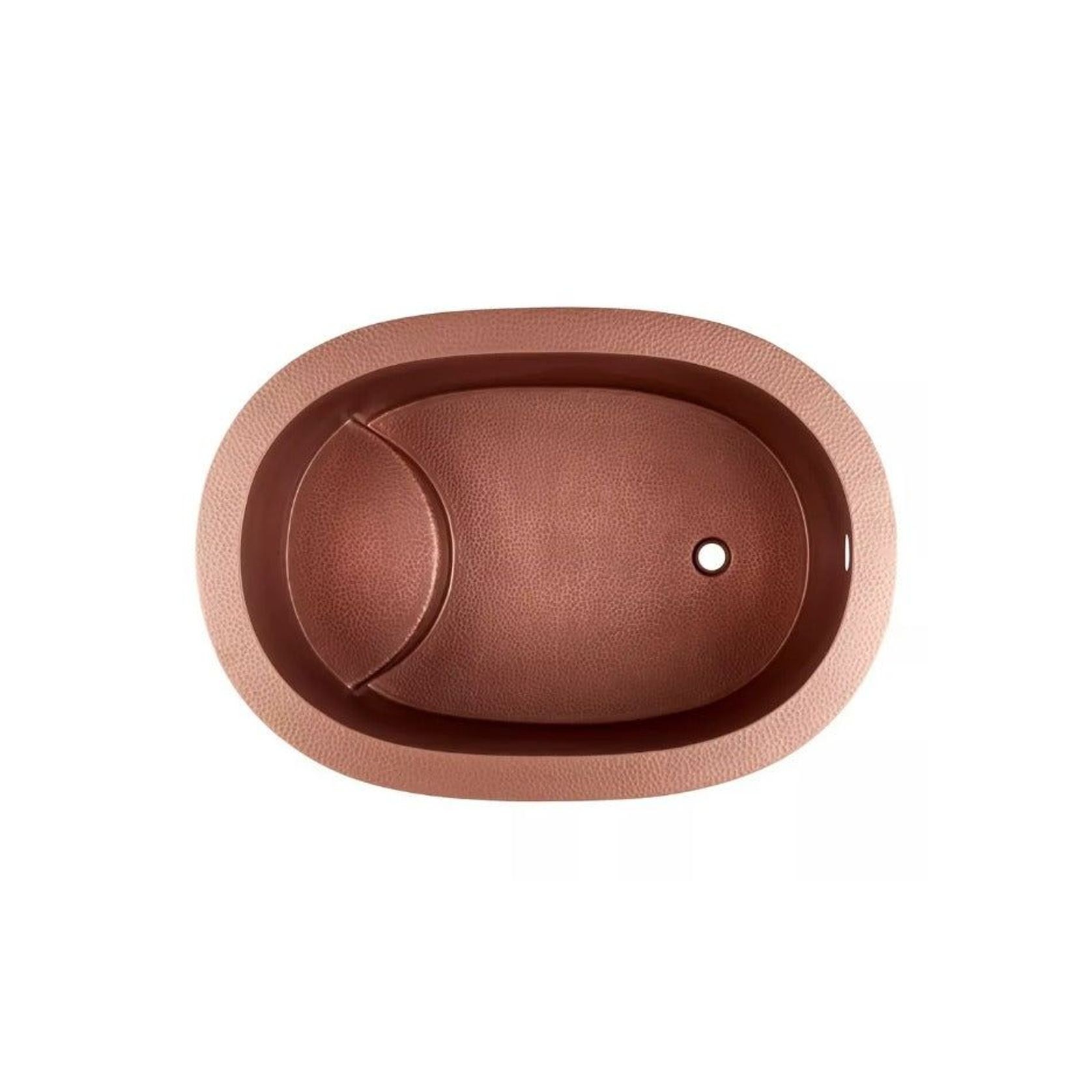 Hammered Copper Soak Tub 1219mm - CBSMR30 1219 gallery detail image