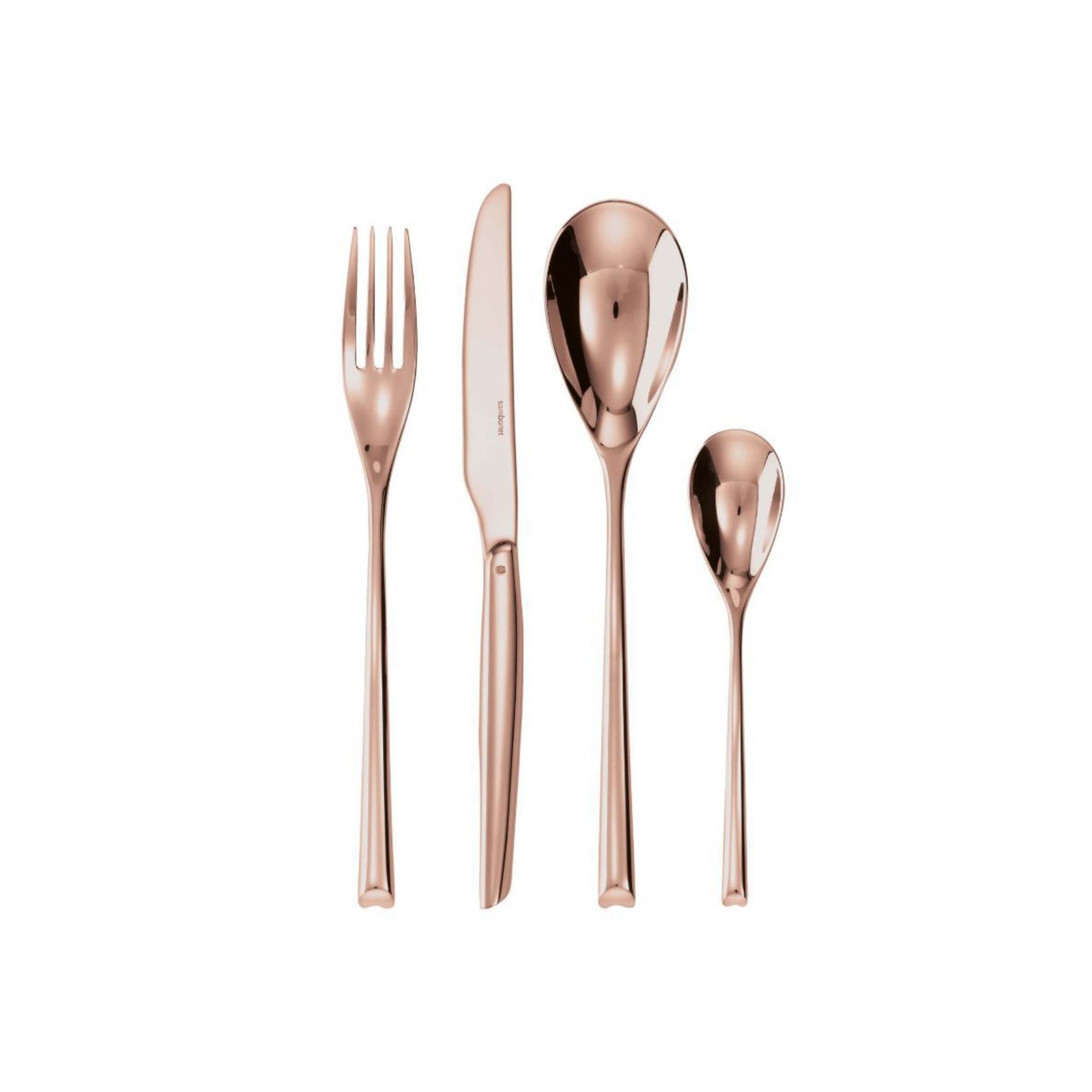 H-Art PVD Copper 24pce Flatware Set gallery detail image