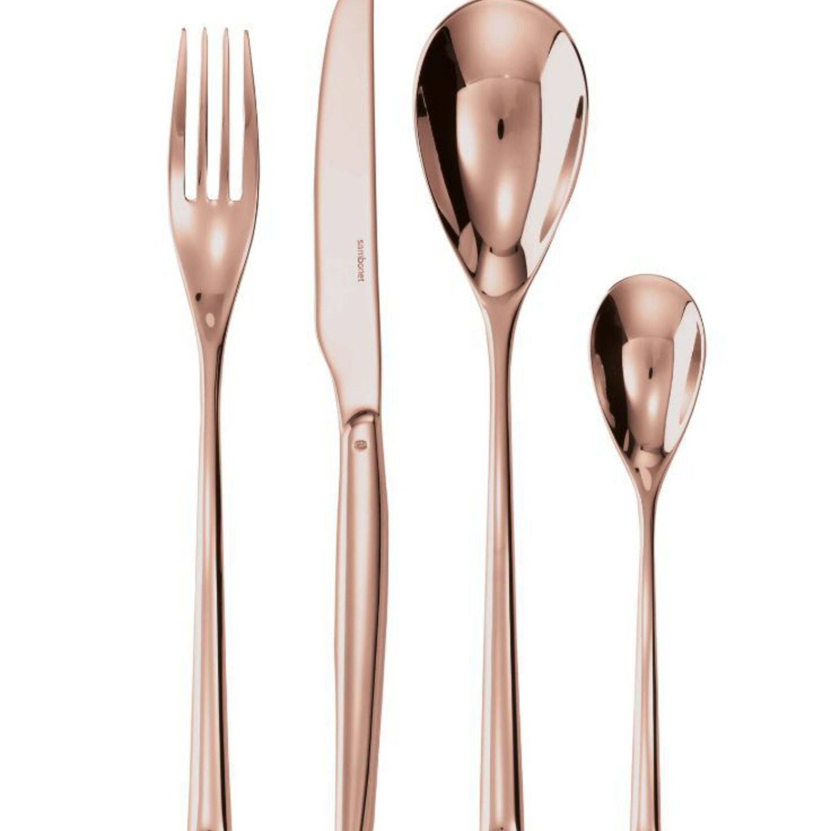 H-Art PVD Copper 24pce Flatware Set gallery detail image