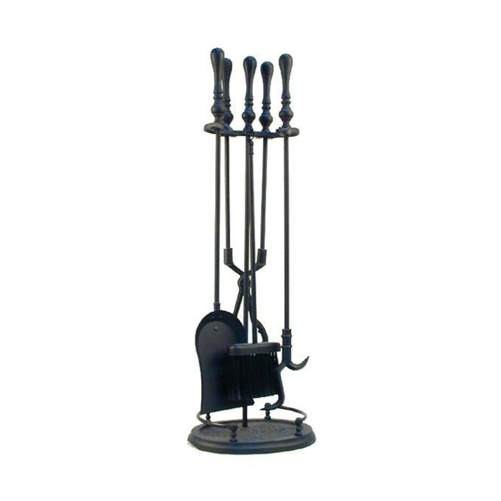 5 Piece Black Metal Tool Kit With Designer Base gallery detail image