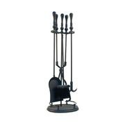 5 Piece Black Metal Tool Kit With Designer Base gallery detail image