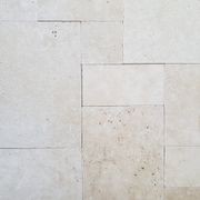 30mm Ivory Travertine French Pattern Pavers gallery detail image
