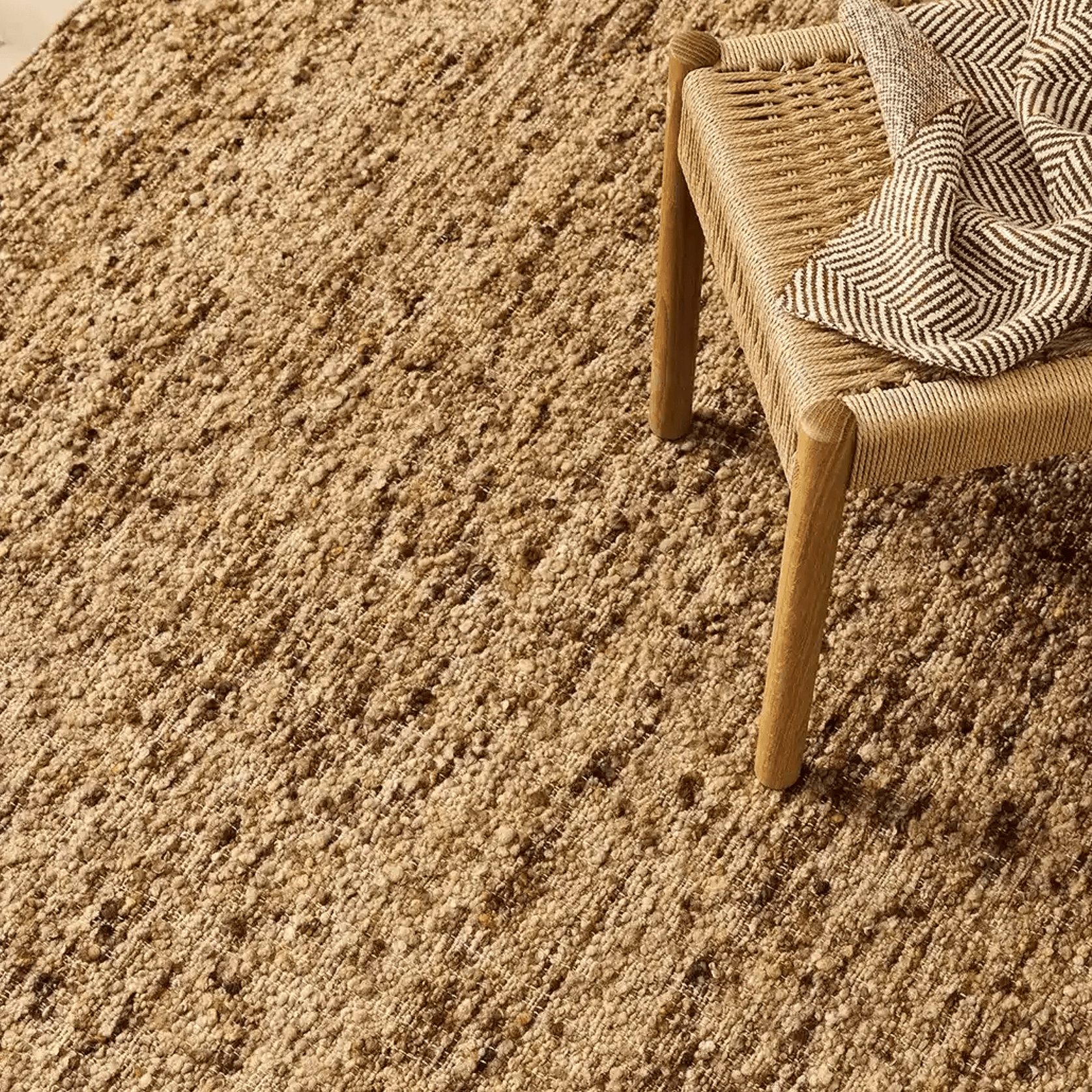 Weave Home Henley Floor Rug - Natural | 100% Wool | 2 x 3m gallery detail image