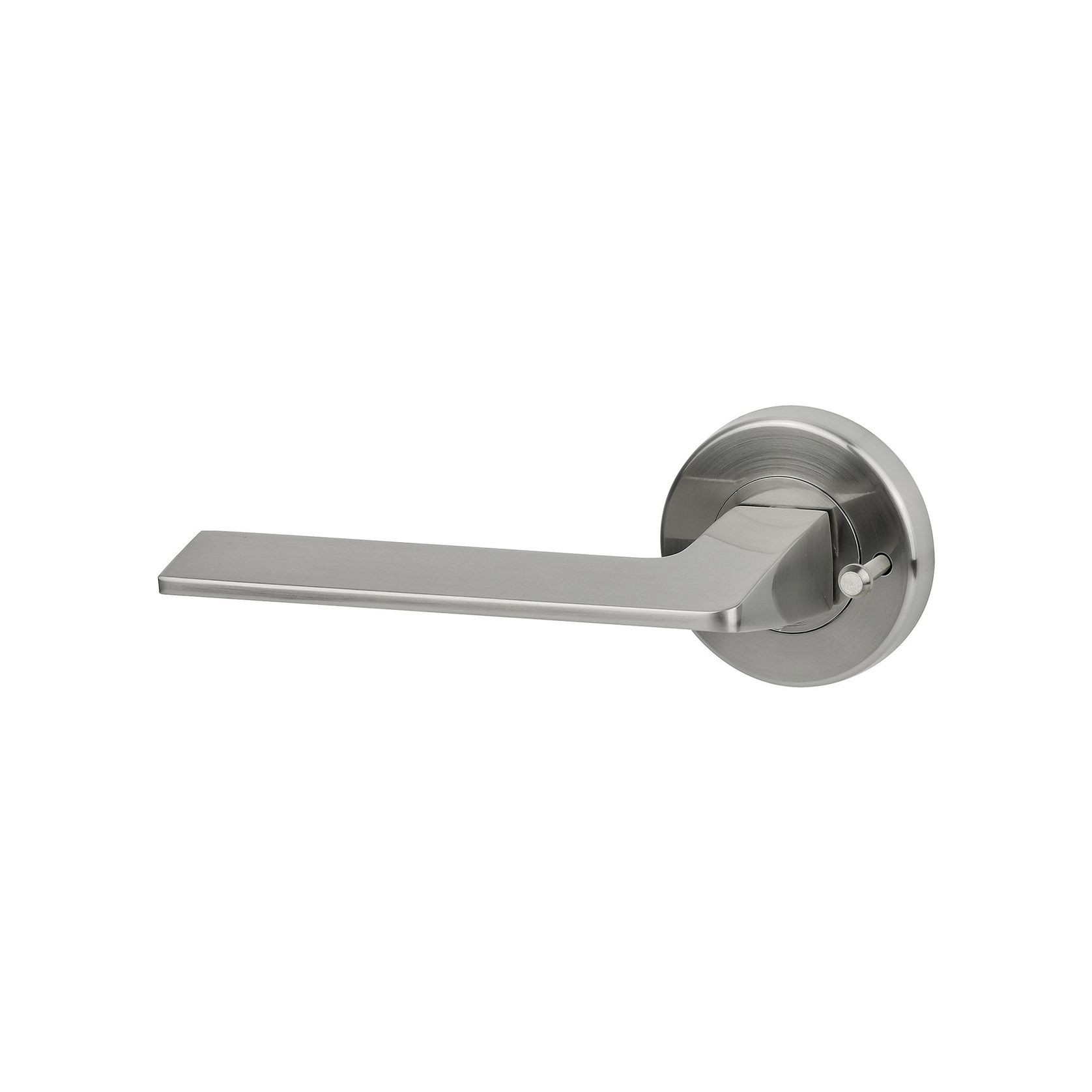 Roma Privacy Lever Handle Satin Nickel I-98BK.SNP gallery detail image