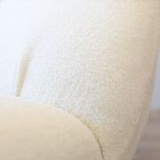Luxury Occasional Boucle Accent Swivel Chair - Paris gallery detail image