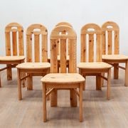 Baltic Pine Dining Table & Chairs, Danish 1970's gallery detail image