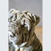 Cast Stone Dog Statues (Pair) gallery detail image