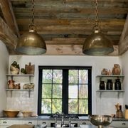 Industrial Brass Dome Pendant Lights gallery detail image