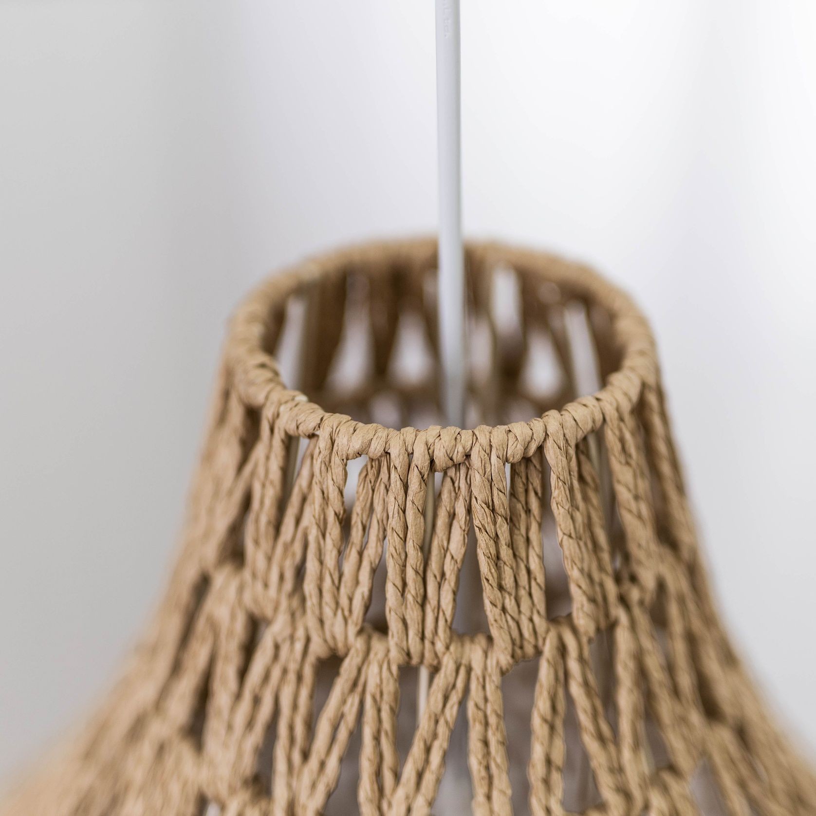 Byron Rope Pendant Light - Natural gallery detail image