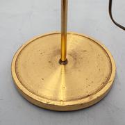 Brass Floor Lamp, Glass Details gallery detail image