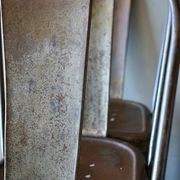 Set of  6 Vintage French Tolix Chairs gallery detail image