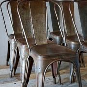 Set of  6 Vintage French Tolix Chairs gallery detail image